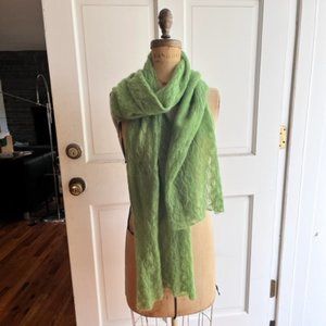 Eileen Fisher Lace Mohair Blend Scarf/Shawl